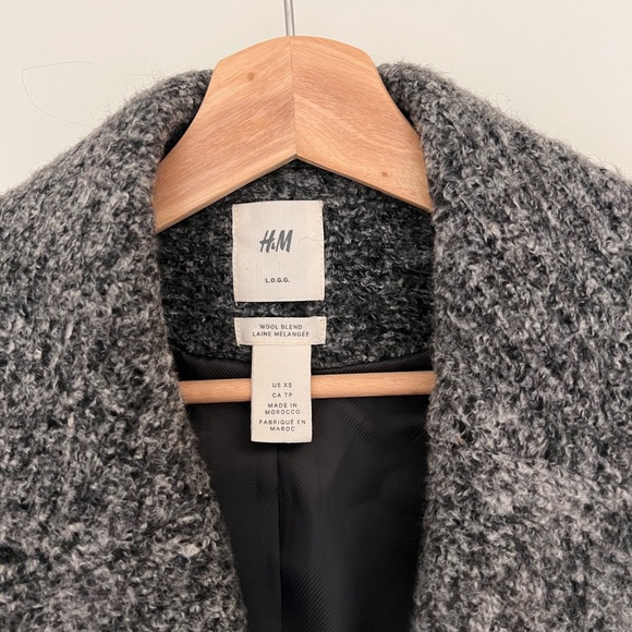 H&M wool blend coat - Picture 2 of 2